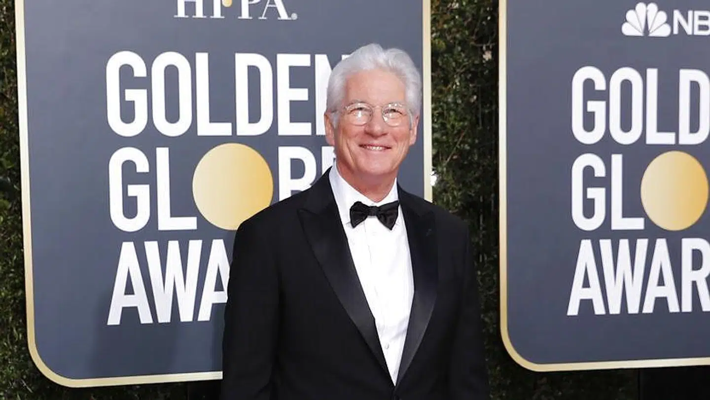 Her ses Richard Gere til prisuddelingen Golden Globe Awards i Los Angeles den 6. januar 2019.