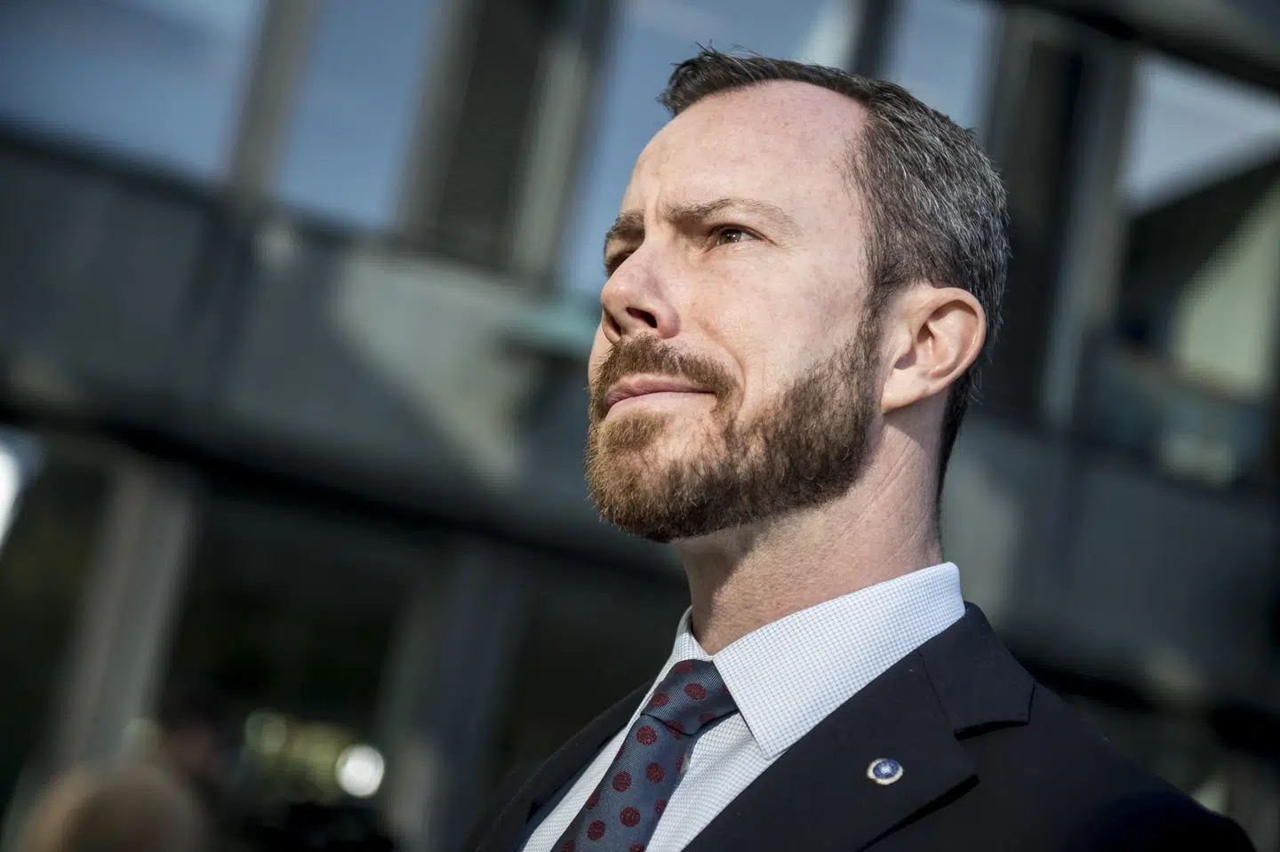 Miljø- og fødevareminister Jakob Ellemann-Jensen (V) er skuffet over, at udledningen af kvælstof i landbruget ikke er blevet nedbragt tilnærmelsesvis så meget, som branchen lovede i forbindelse med landbrugspakken fra 2015. (Arkivfoto) Mads Claus Rasmussen/Ritzau Scanpix