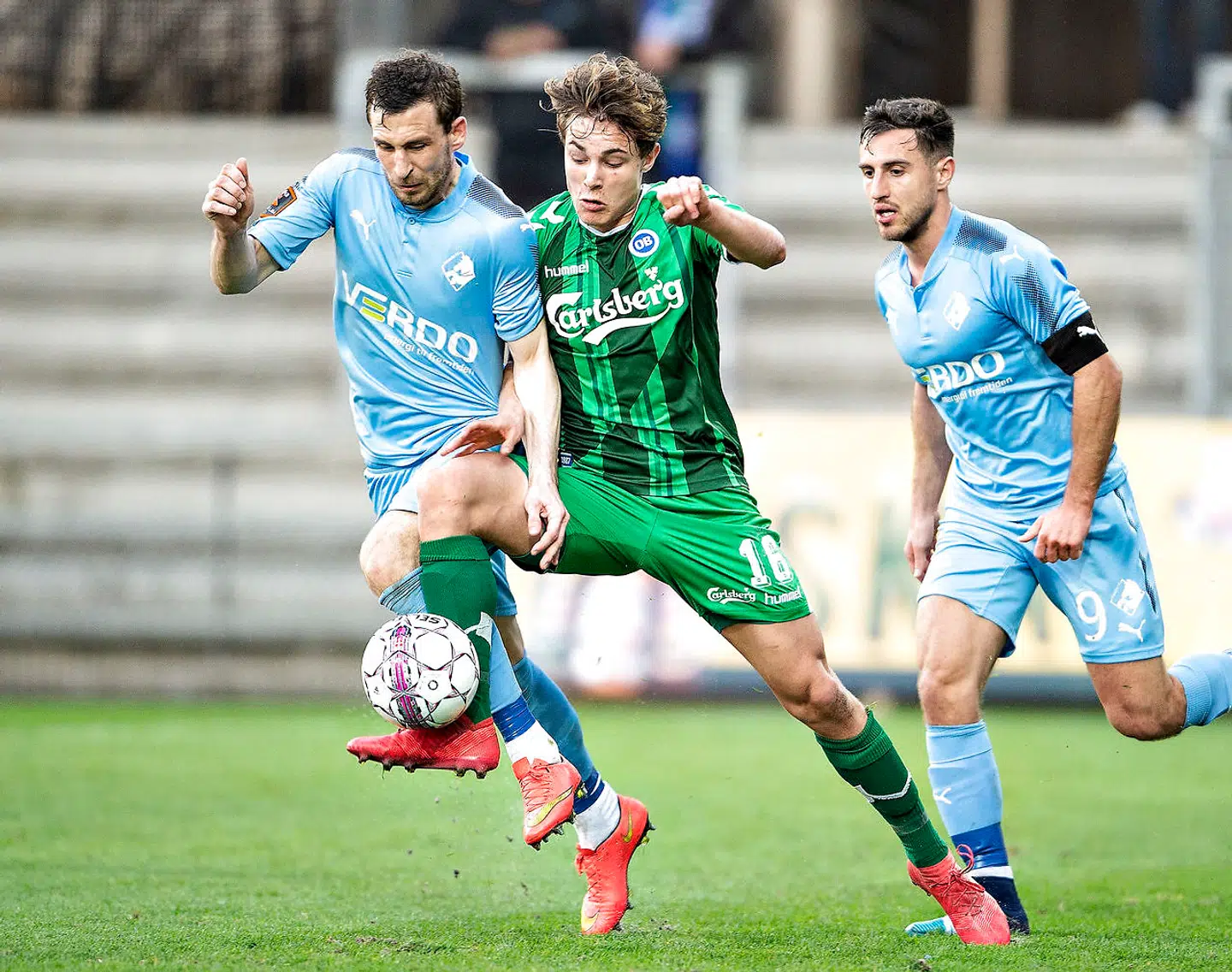 OB's Julius Eskesen betragtes som et stort midtbanetalent.