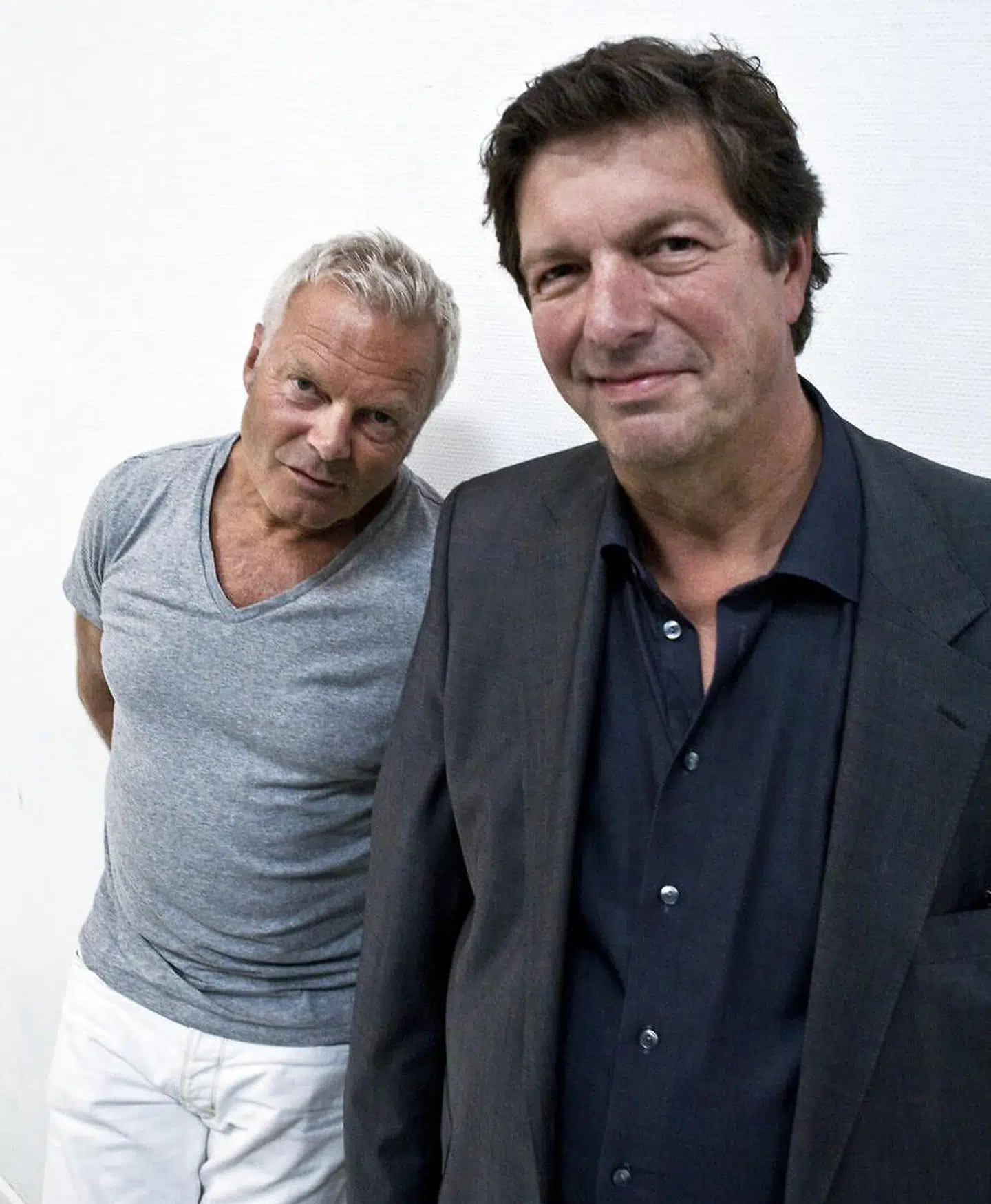 Ole Stephensen og Jarl Friis Mikkelsen udgjorde makkerparret Walter og Carlo. Arkivfoto