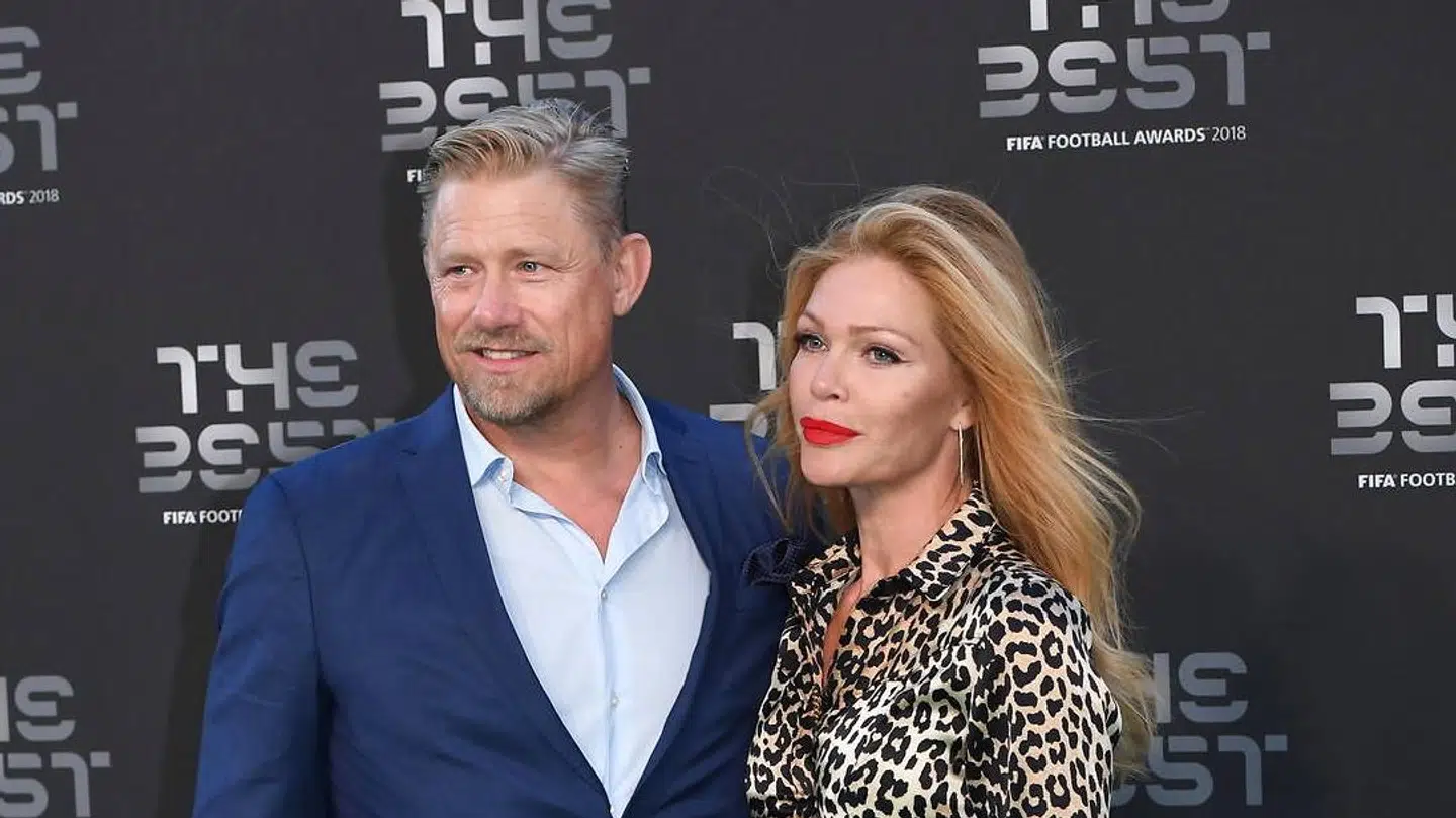 Peter Schmeichel og Laura von Lindholm ved Best FIFA Football Awards 2018 i i London den 24. September 2018