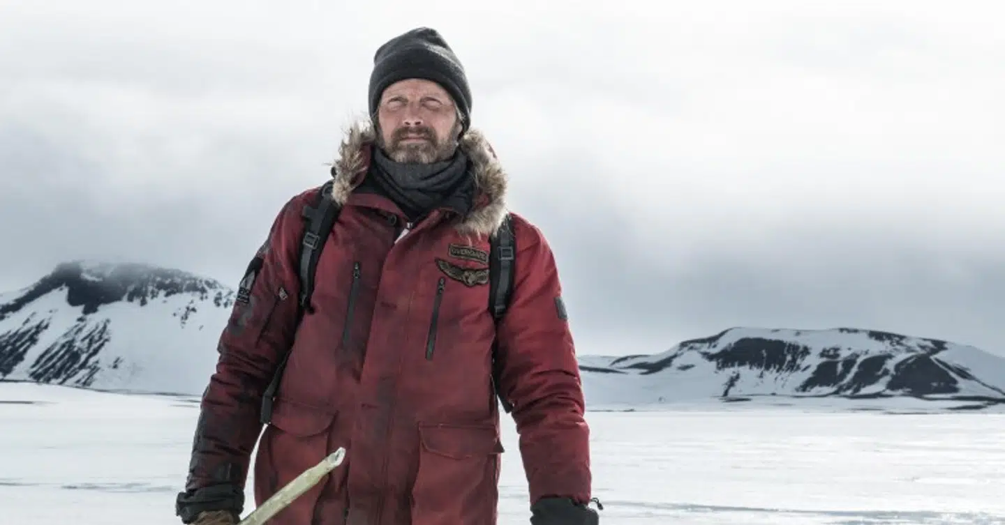 Mads Mikkelsen i 'Arctic'.