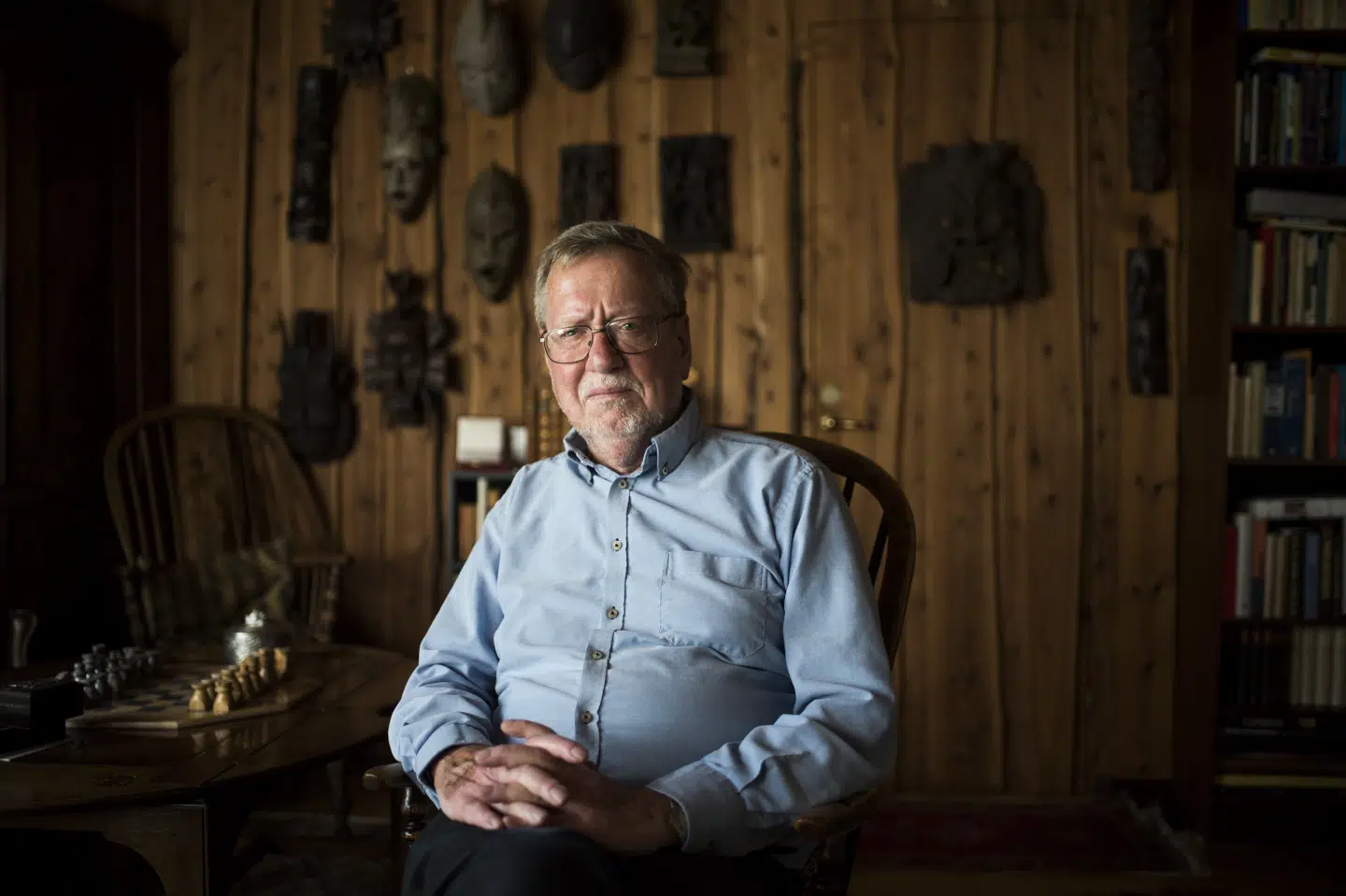 Tidligere udenrigsminister Per Stig Møller fastslår, at han ikke ændrede i de oplysninger, der blev bragt videre til Folketinget forud for beslutningen om dansk krigsdeltagelse i Irak. Mads Joakim Rimer Rasmussen/Ritzau Scanpix