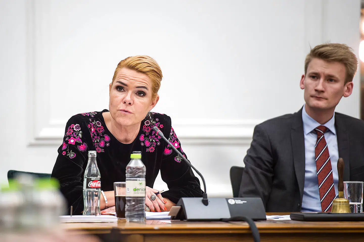 Udlændinge- og integrationsminister Inger Støjberg (V) er til åbent samråd i Folketinget.