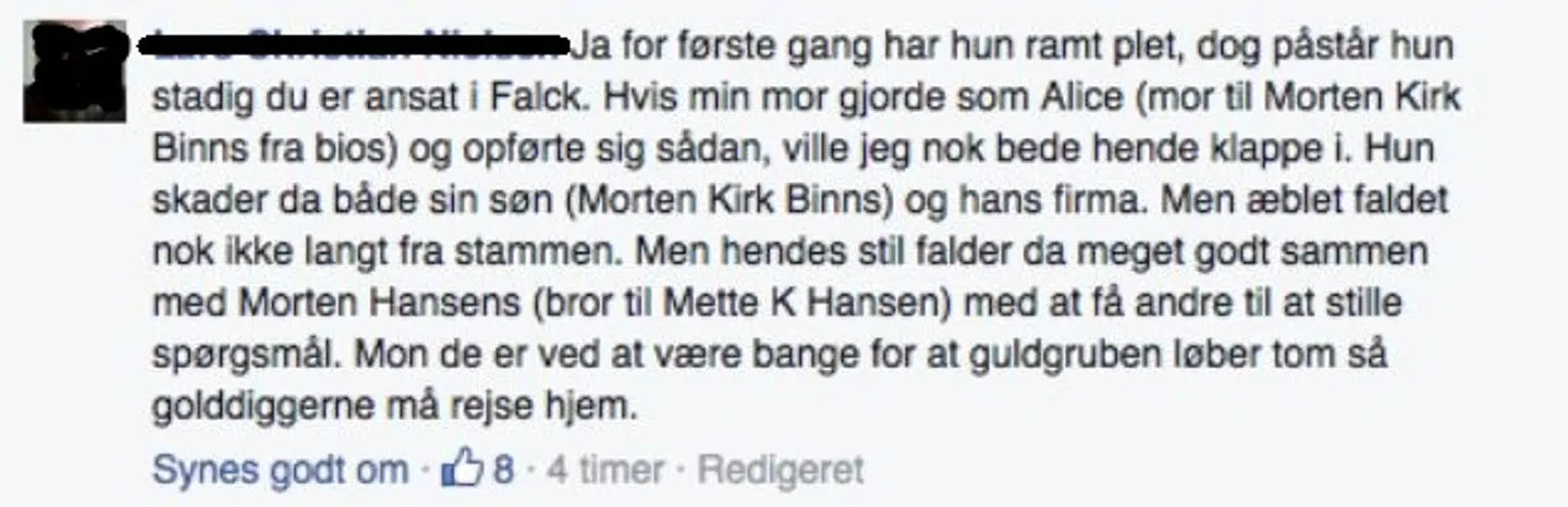 Scrrendump fra 'Nej til ambulancekaos'.