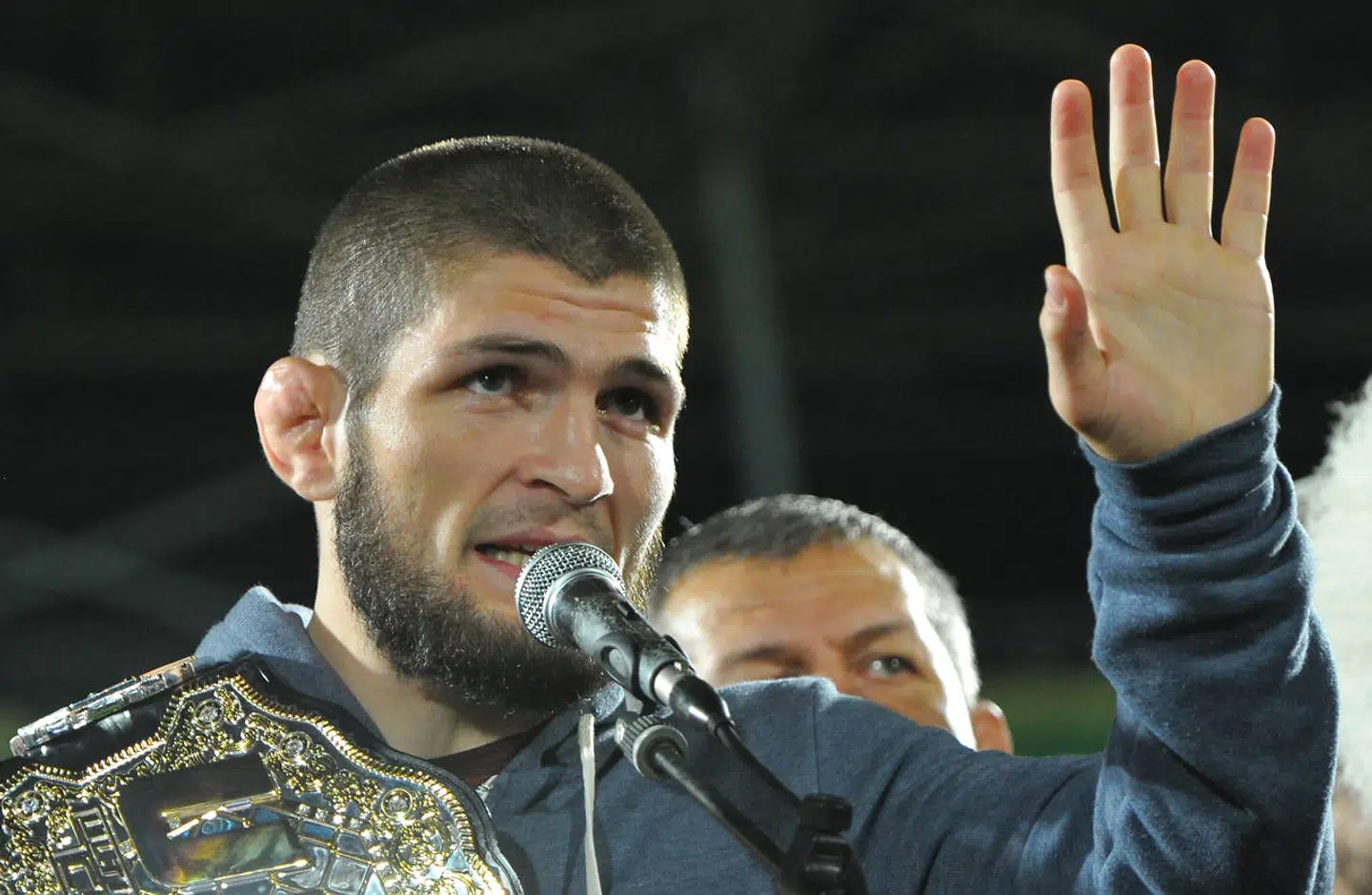 Russiske Khabib Nurmagomedov.