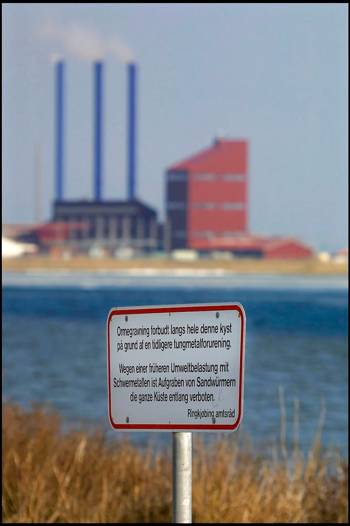 Arkivfoto. Kemikaliefabrikken Cheminova er tidligere blevet kritiseret for at forurene området ved Harboøre Tange. DinGeos data vurderer også fabrikken til at være en risikovirksomhed af højeste klassificering på grund af faren for brand og mijøforurening.