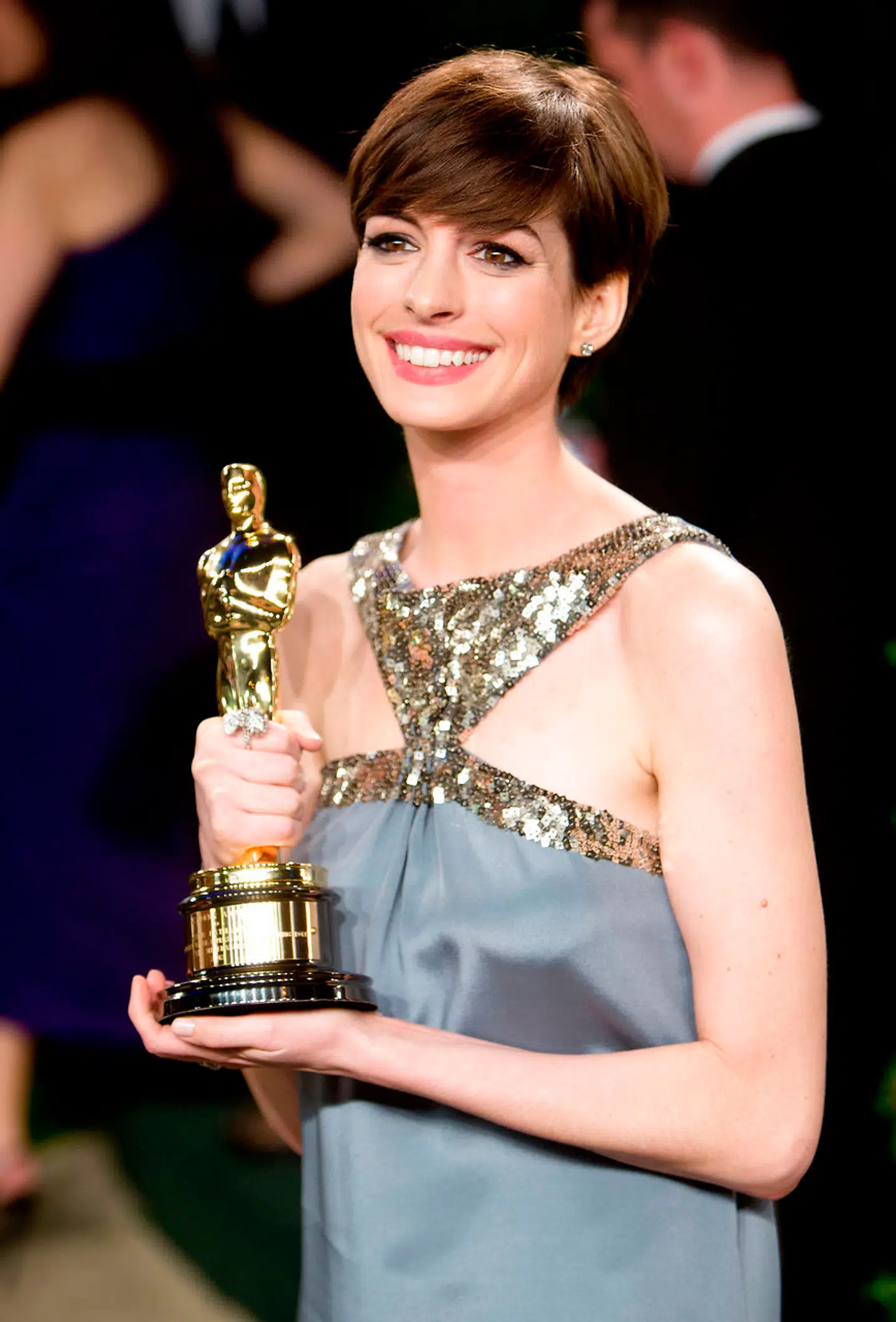 Anne Hathaway vandt en Oscar i 2012 for sin birolle i 'Les Miserables'. (Arkivfoto: Scanpix)