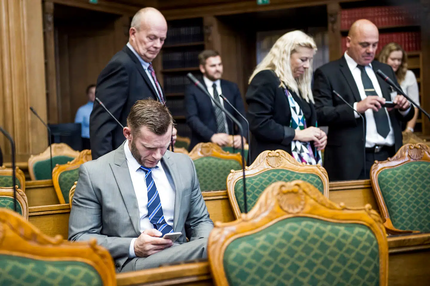 Ved Folketingsvalget 2011 blev Joachim B. Olsen valgt ind i Folketinget for partiet Liberal Alliance. Han er partiets arbejdsmarkedsordfører og erhvervsordfører.
