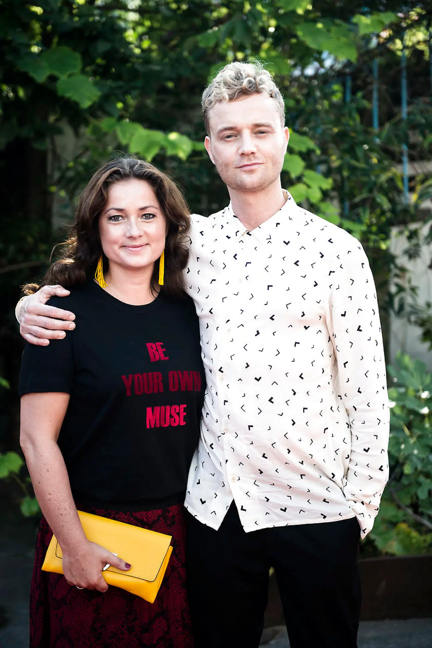 Lucas Hansen med sin Vild med dans-partner Sofie Kruuse i 2017.
