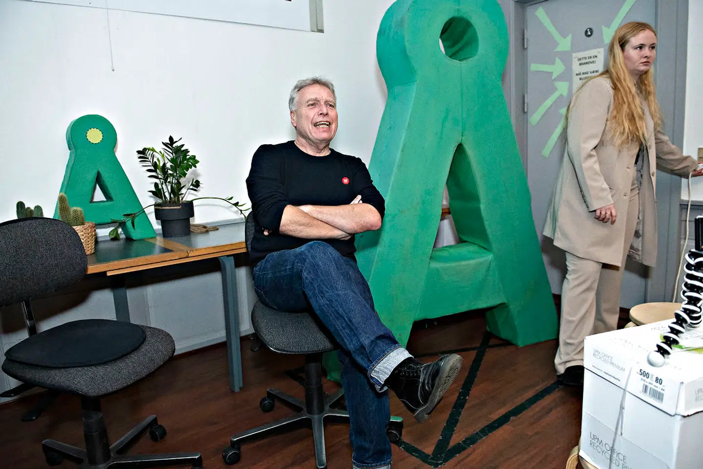 Partileder for Alternativet, Uffe Elbæk. København den 1. februar 2019