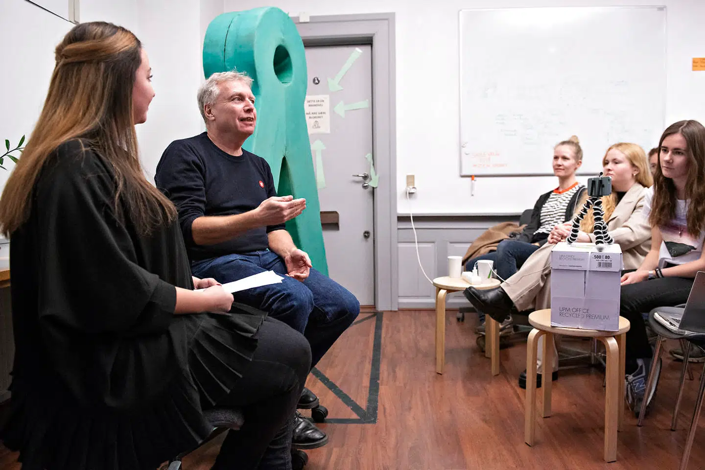 Partileder for Alternativet, Uffe Elbæk. København den 1. februar 2019