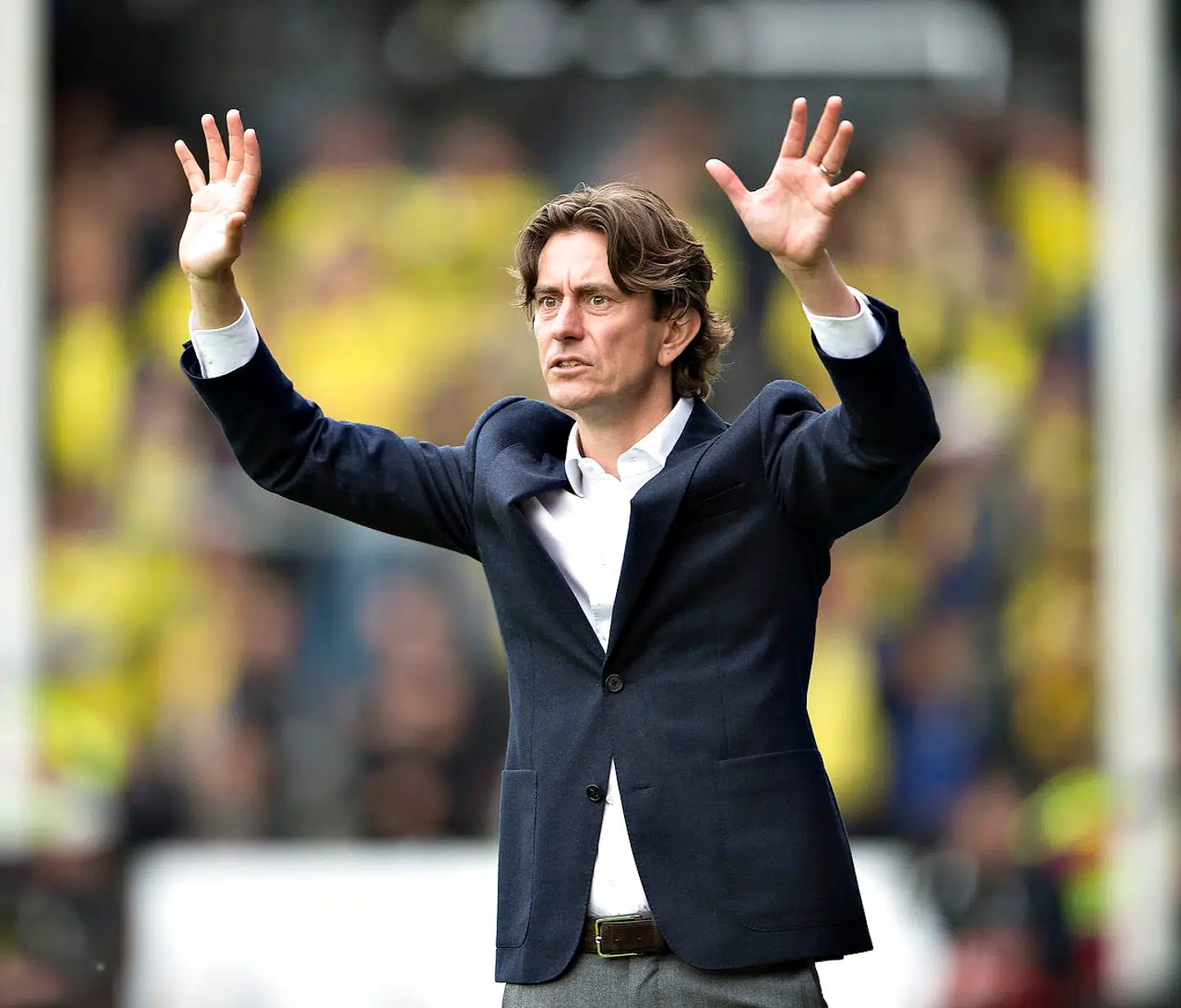 Thomas Frank var cheftræner i Brøndby IF fra 2013 til 2016.