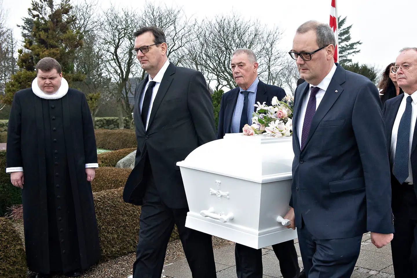 Jane Aamund bisættes fra Heldum Kirke. Lemvig 2. februar 2019.