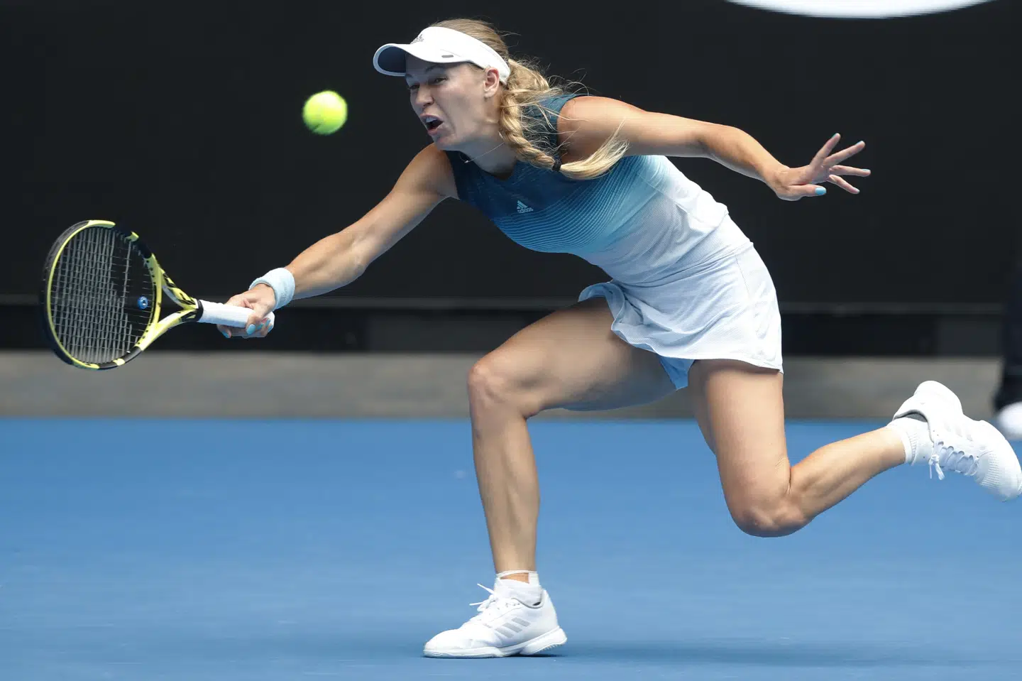 Caroline Wozniacki deltog senest i Australian Open i januar, hvor hun røg ud i tredje runde. Adnan Abidi/Reuters