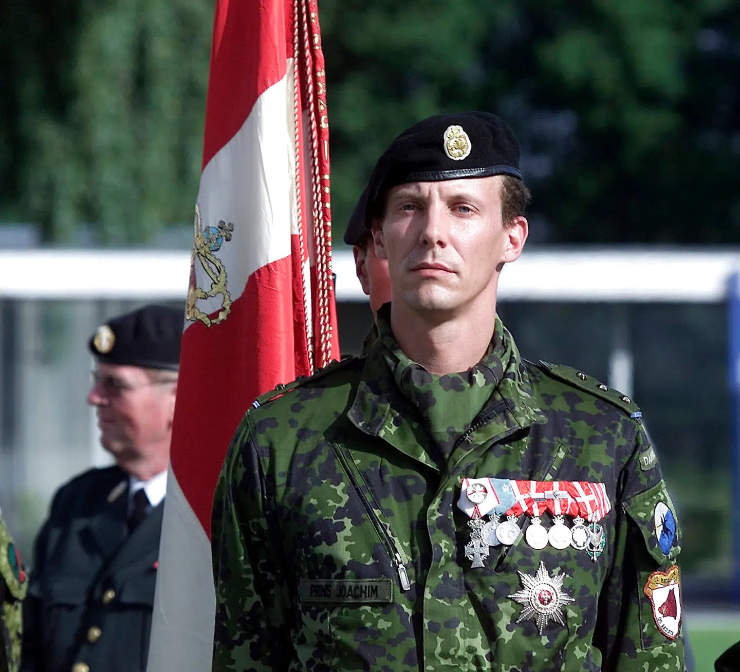 Prins Joachim har haft en lang tilværelse i forsvaret. Billedet her er fra 2001.