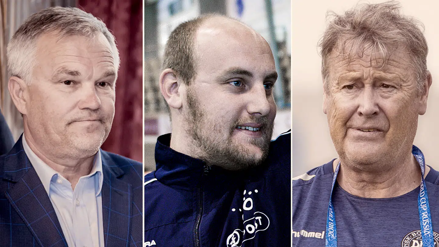 Piotr Wozniacki, Casper Jørgensen og Åge Hareide er nomineret til B.T. Coachers 2018.
