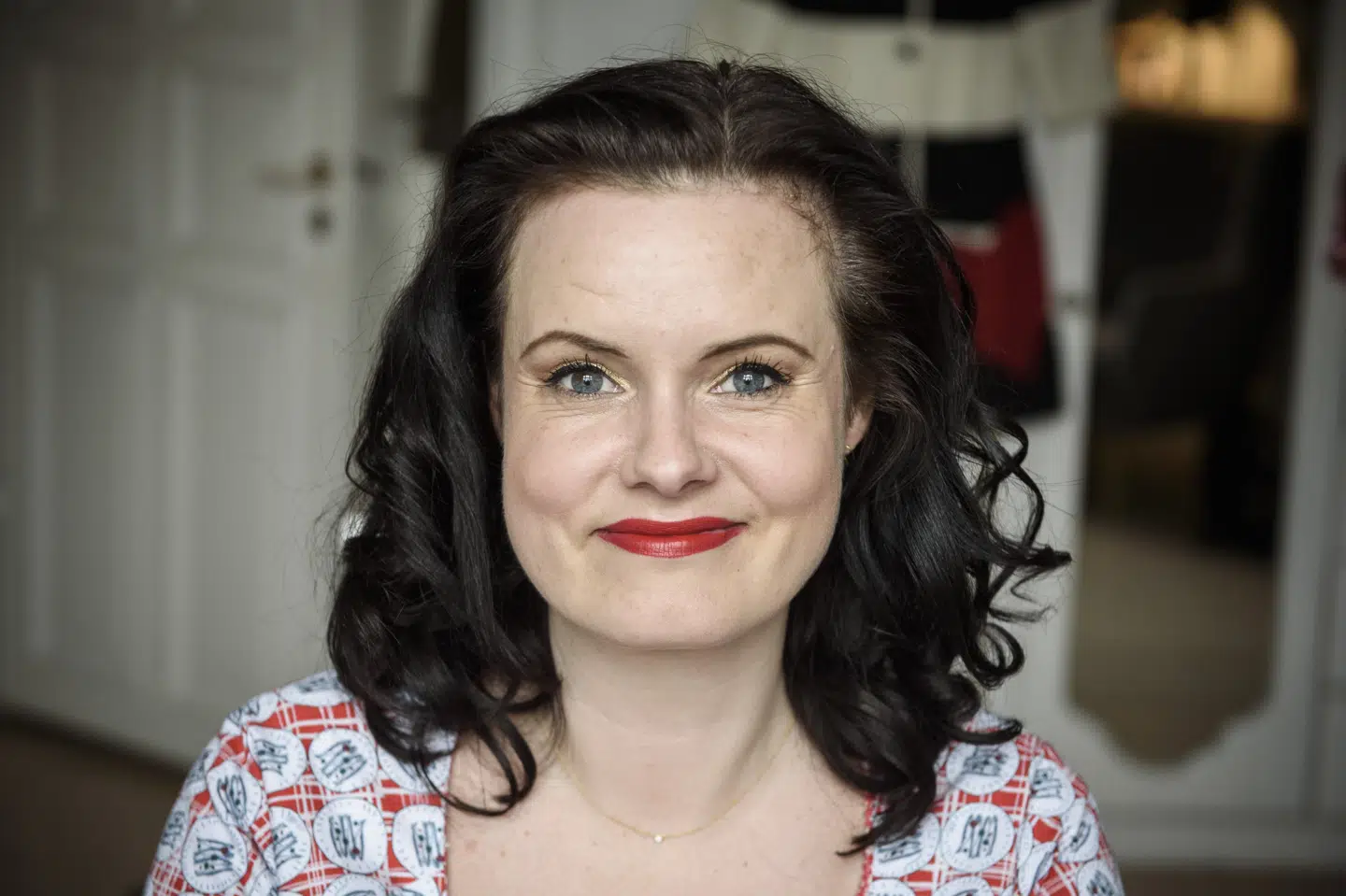 42-årige Leonora Christina Skov modtager den årlige hæder fra de danske boghandlere - De Gyldne Laurbær. Niels Ahlmann Olesen/Ritzau Scanpix