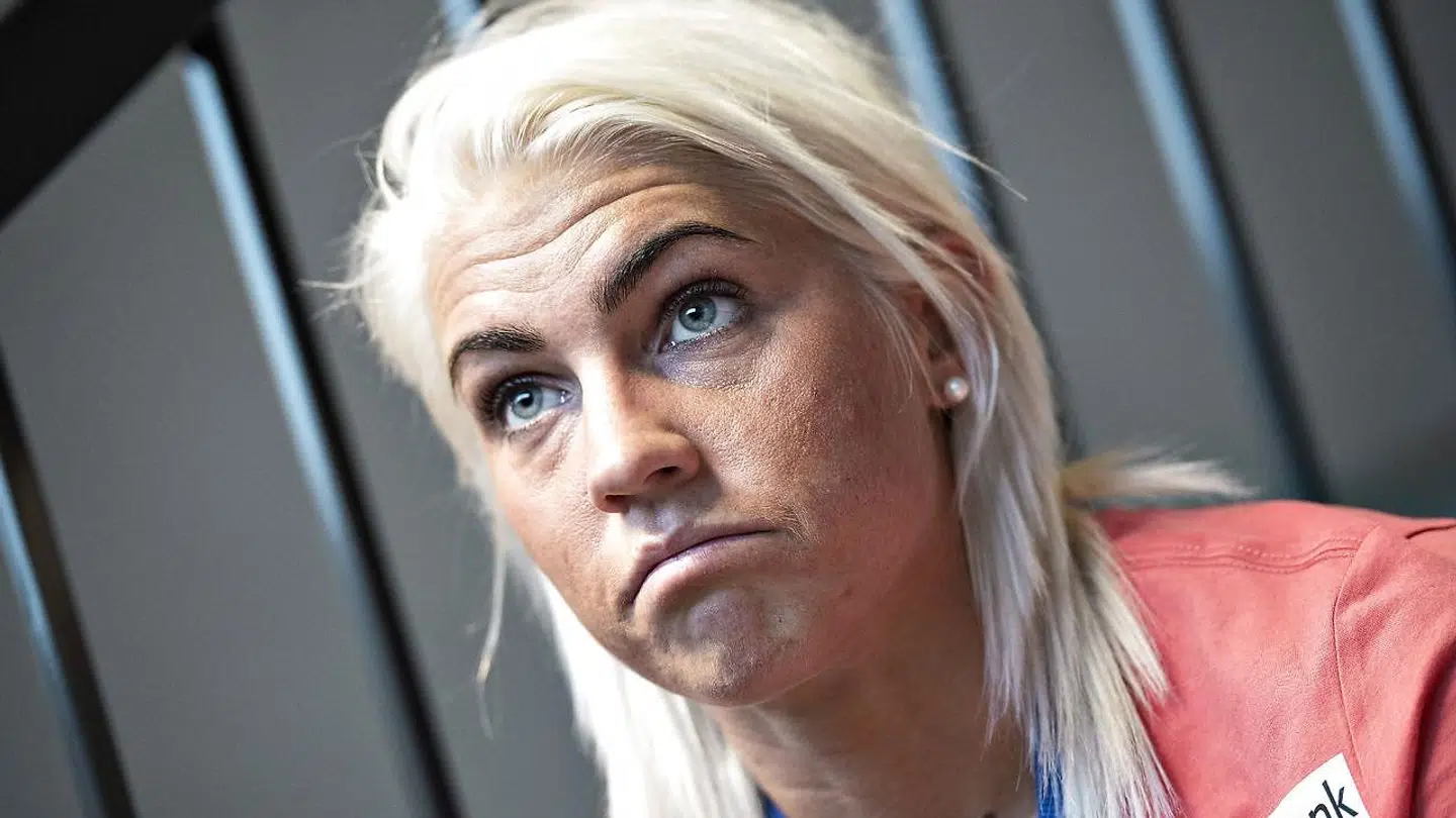 Kristina Kristiansen så sin holdkammerat blive alvorligt skadet.