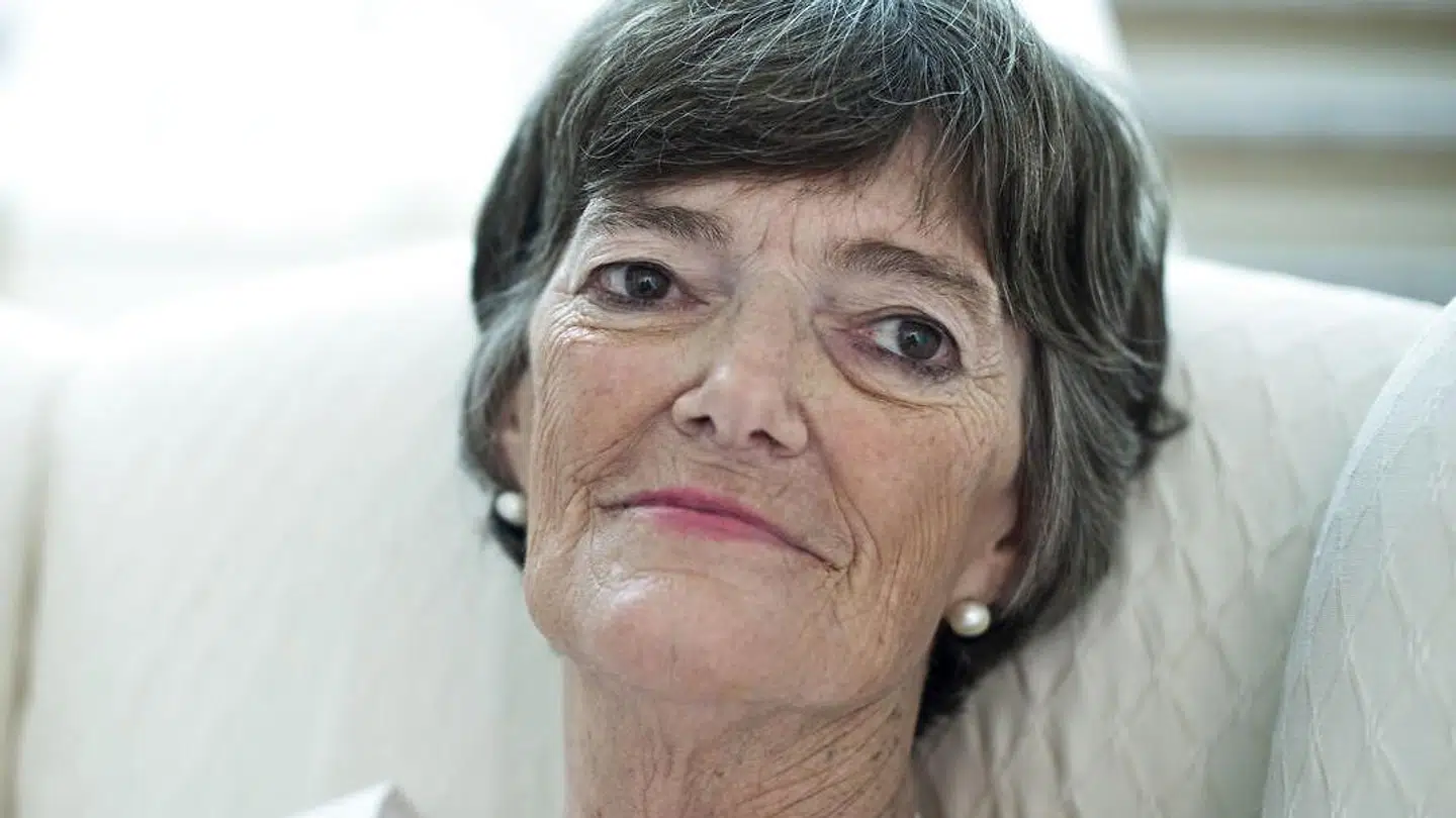 Jane Aamund i sit hjem i 2014.