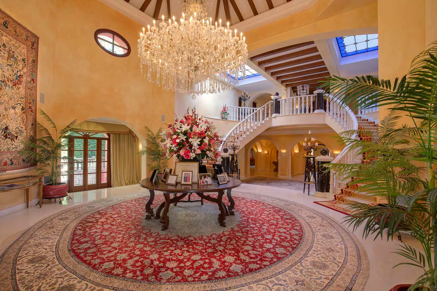 Huset er 4500 m2 stort.