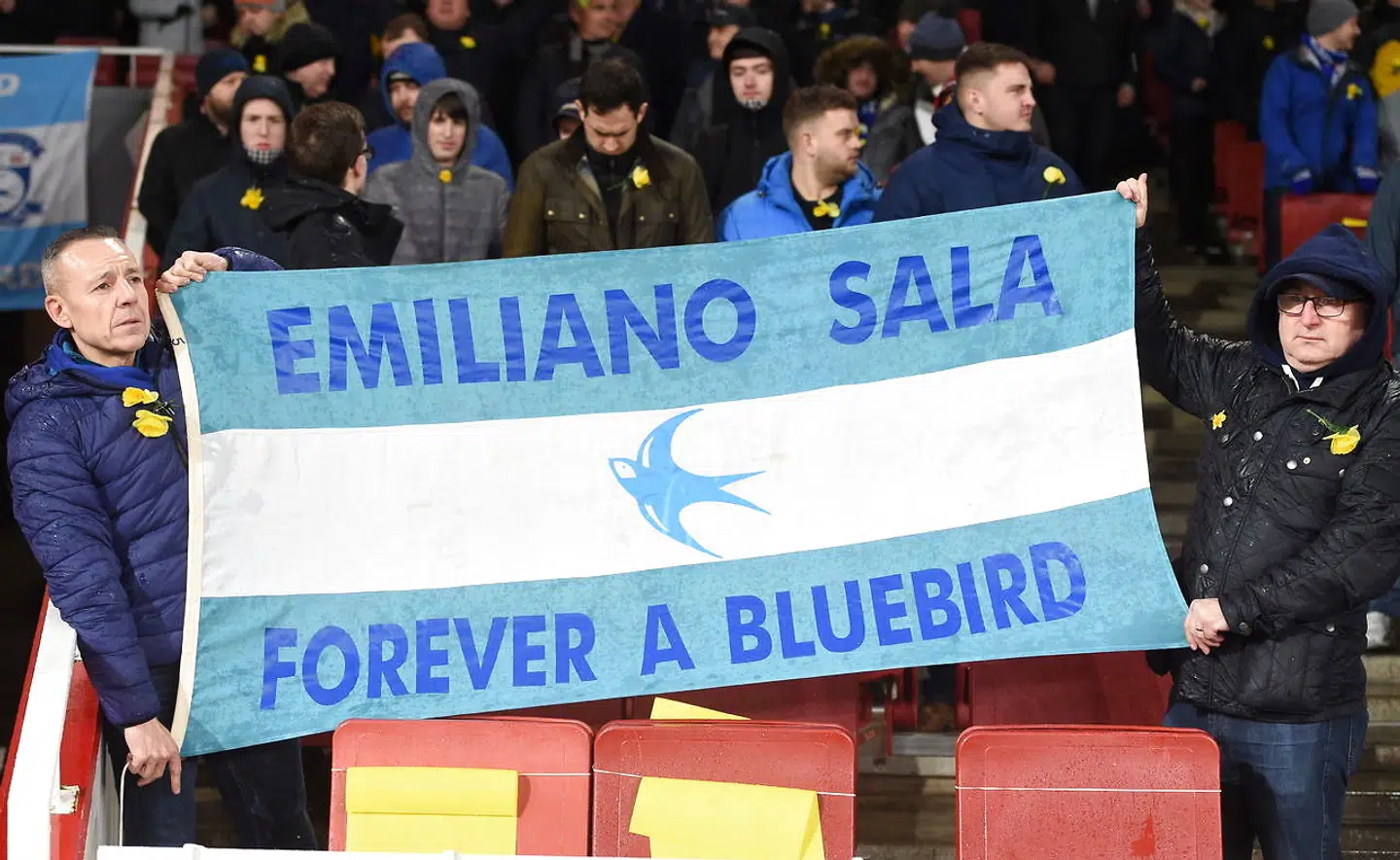 Cardiff hylder Emiliano Sala.