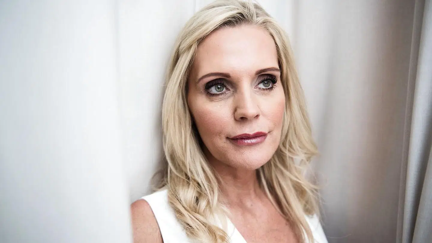 Janni Ree deler billede af sig selv uden makeup.