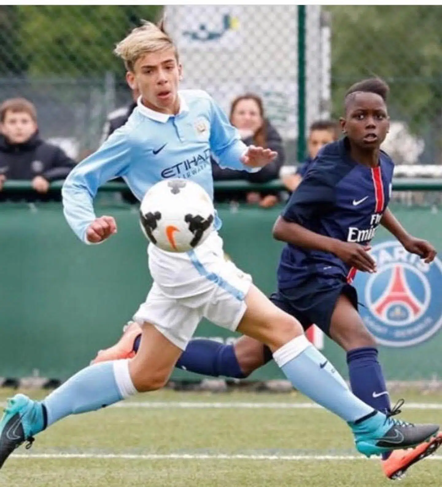 I kamp mod Paris St. Germain.