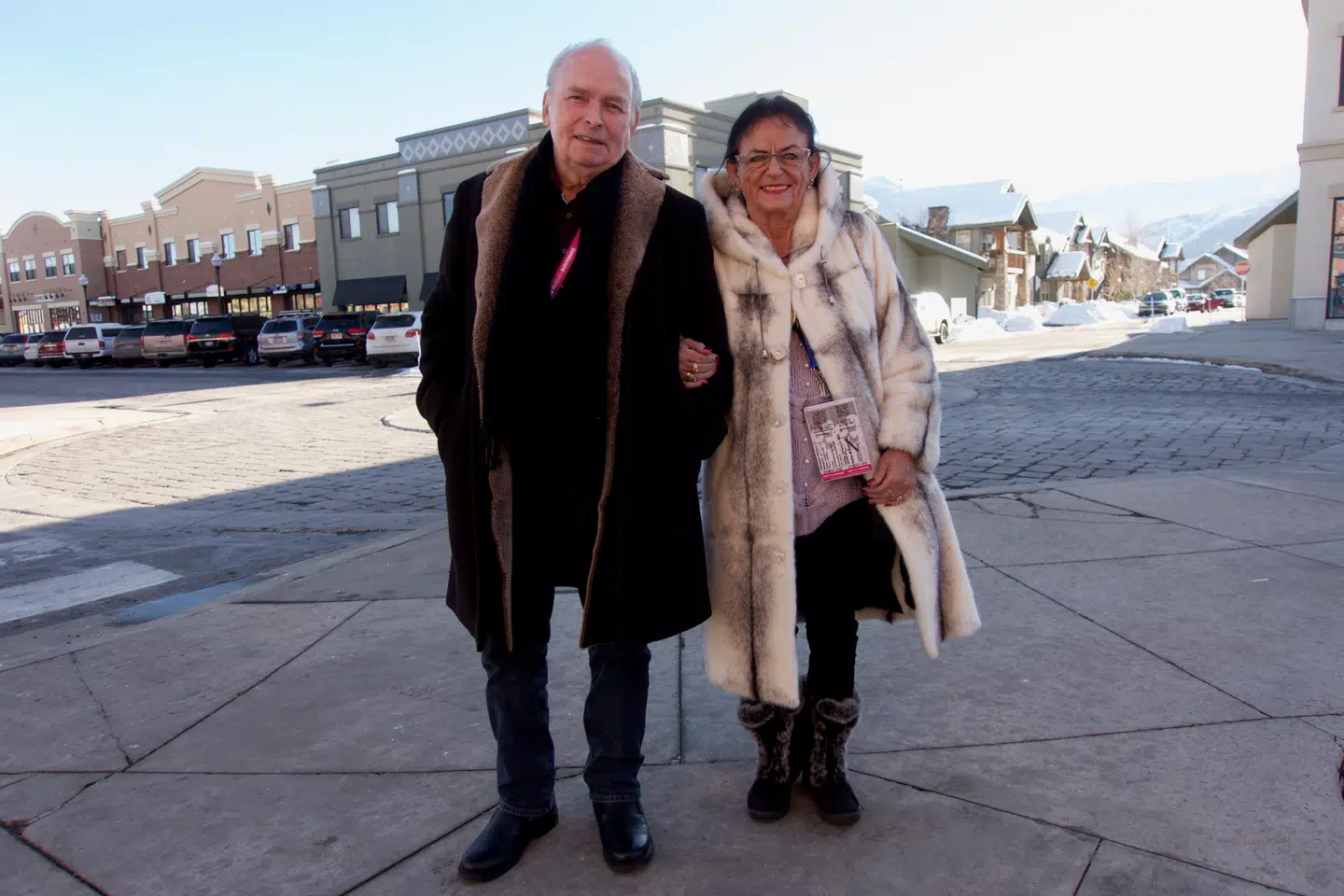 Peter Belli har som altid sin kone, June, ved sin side, og sammen har de taget turen til Sundance Filmfestival, hvor filmen 'Koko-di Koko-da' bliver vist.