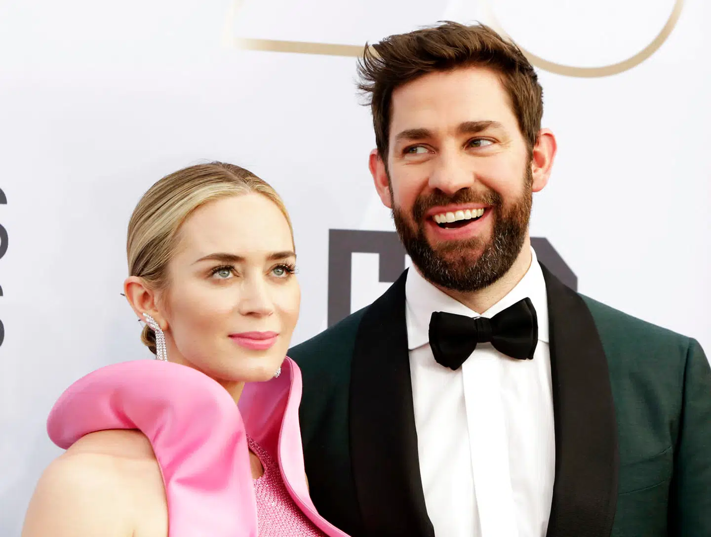 Emily Blunt og John Krasinski er både kolleger samt mand og kone.