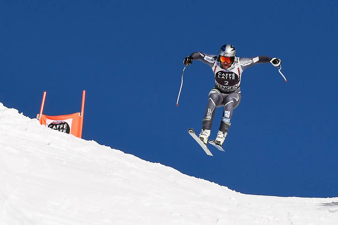 Aksel Lund Svindal ses her under et World Cup-styrtløb i Østrig i sidste uge. Lionel Bonaventure/Ritzau Scanpix