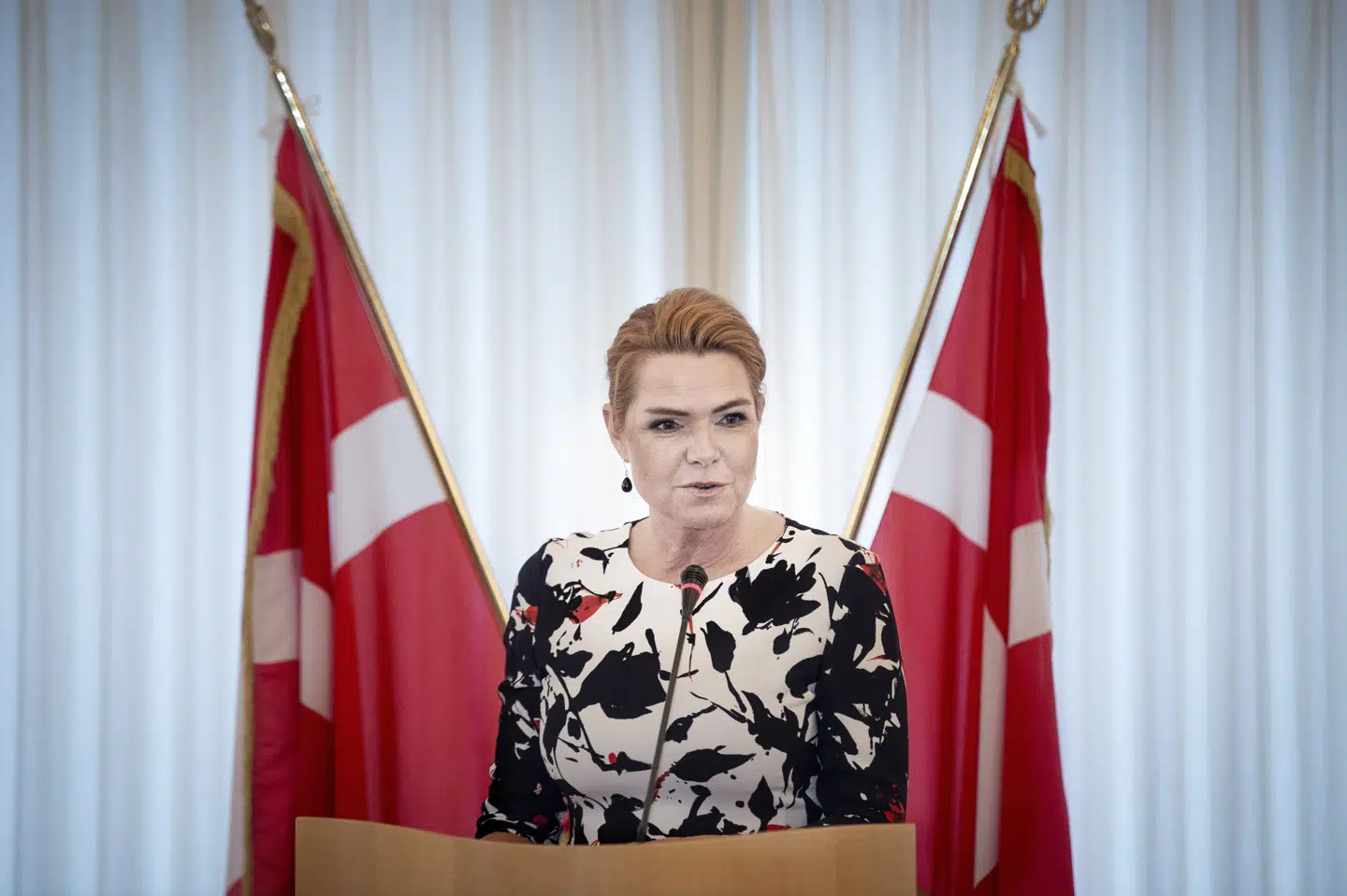 Udlændinge- og integrationsminister Inger Støjberg (V) vil ikke beklage, at flere organisationers høringssvar ikke kom med, inden lovforslaget om udmøntningen af paradigmeskiftet blev fremsat. Liselotte Sabroe/Ritzau Scanpix
