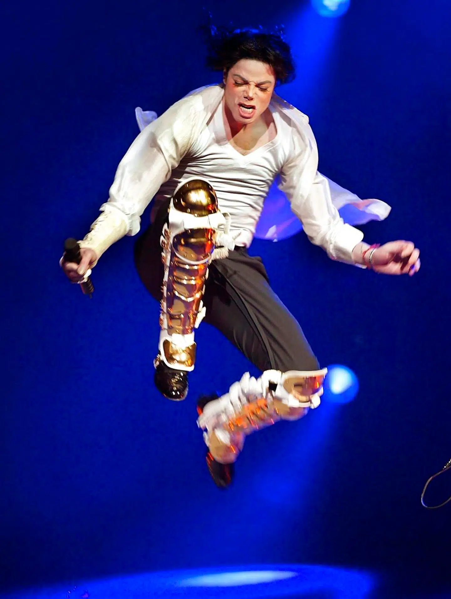 Michael Jackson-dokumentaren 'Leaving Neverland' har skabt en del postyr op til premieren den 26. januar. Derfor går politiet nu i alarm-beredskab. / AFP / AFP FILES / TIMOTHY A. CLARY