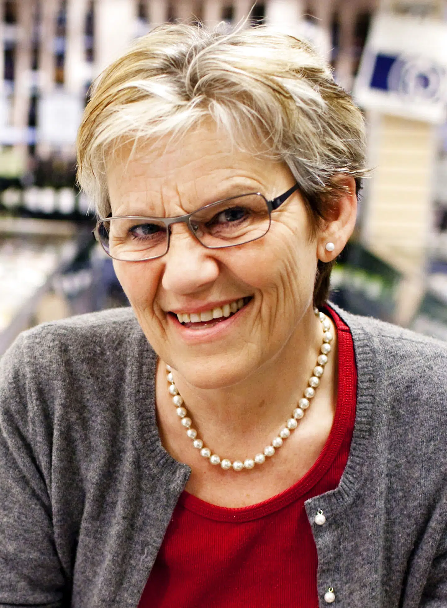 Monica Krog-Meyer, radiovært på P4.