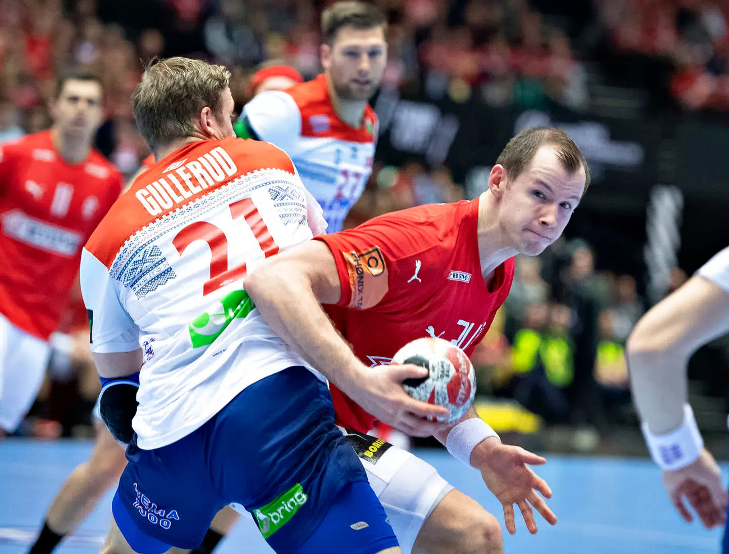 Simon Hald spiller sin første slutrunde for Danmark.