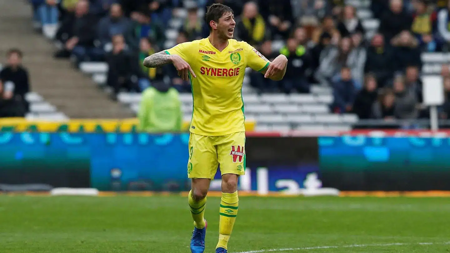 Emiliano Sala spillede i Nantes indtil i sidste uge, hvor han blev solgt til Cardiff.