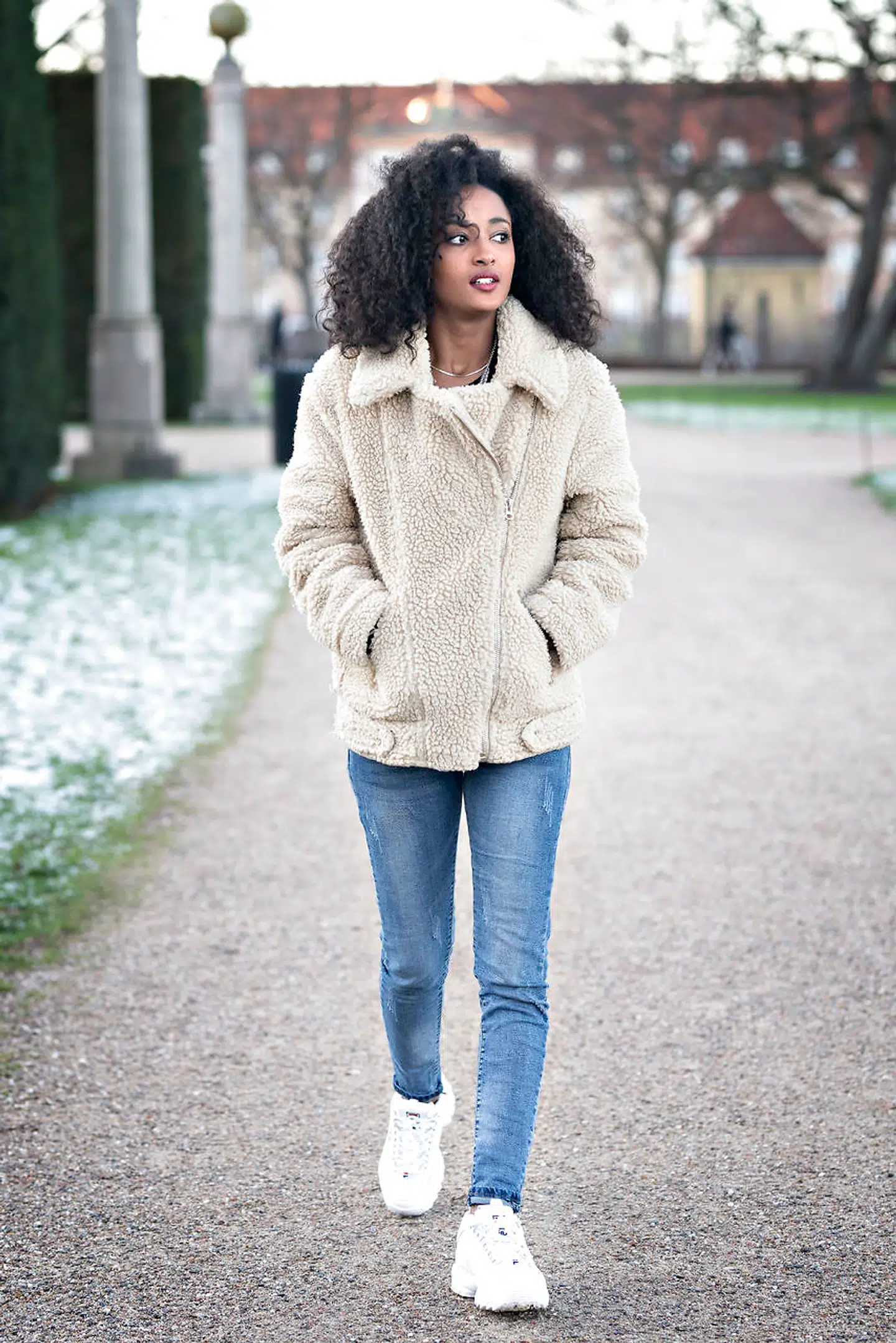 Amy Steen i Kongens Have.