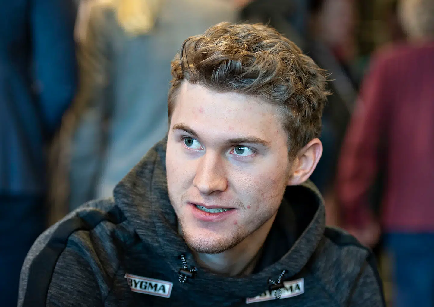 Magnus Landin of Denmark is seen at the danish press conference during IHF Handball World Championship in Herning, Denmark, Friday, Jan. 18, 2019.. (Foto: Henning Bagger/Ritzau Scanpix)