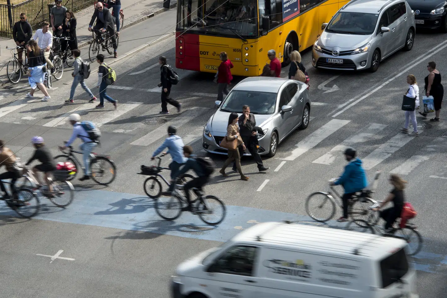 27 cyklister døde i trafikken sidste år. Sofie Mathiassen/Ritzau Scanpix