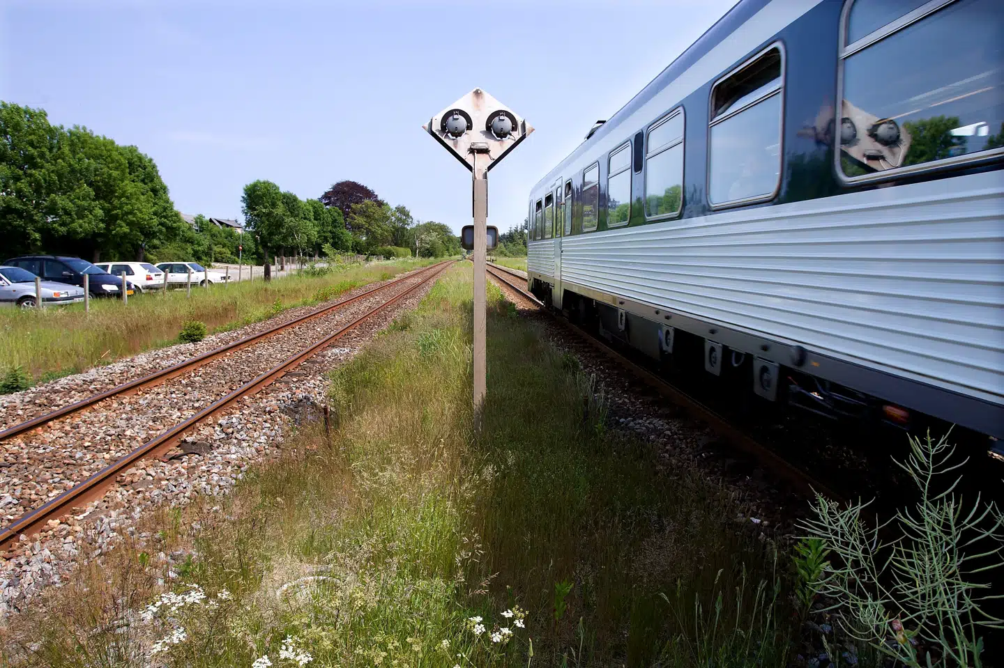 Flere regionaltog måtte søndag aflyses, fordi der opstod en fejl på det anlæg, som styrer signalerne. DSB indsatte derfor busser mellem Struer og Vejle. (Arkivfoto) Henning Bagger/Ritzau Scanpix