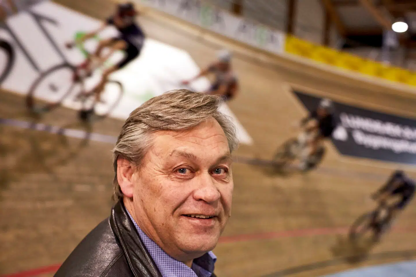 Gert Frank, den tidligere seksdageskonge, fotograferet på Ballerup Super Arena den 25. januar 2016.