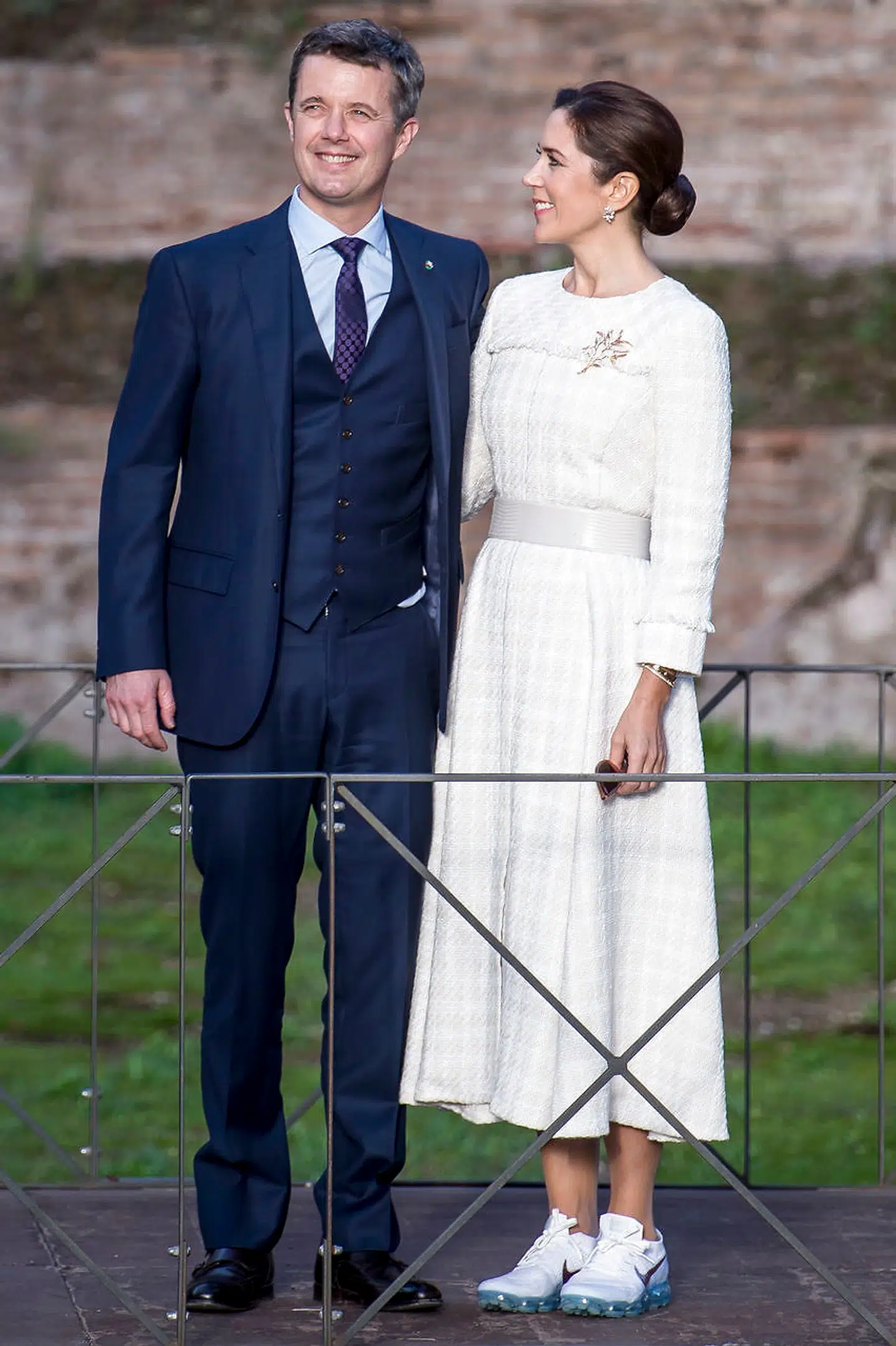 Kronprinsessen er rost vidt og bredt for sit anderledes skovalg.(Foto: Mads Claus Rasmussen/Ritzau Scanpix)