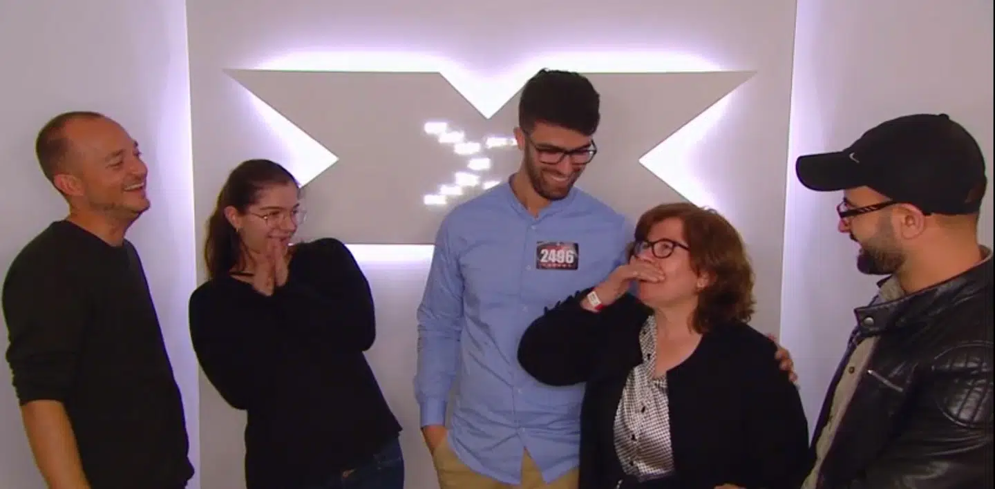 Xabûr Zaradesths familie var med til audition.