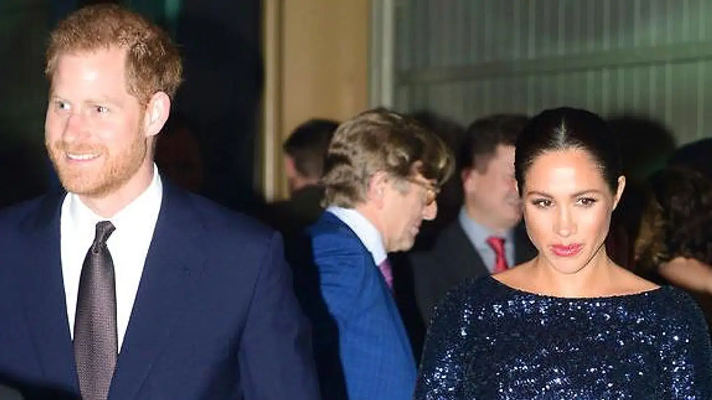 Britain's Prince Harry and Meghan, Duchess of Sussex attend the premiere of Cirque du Soleil's 'Totem' at the Royal Albert Hall in London, Britain, January 16, 2019. Paul Grover/Pool via REUTERS