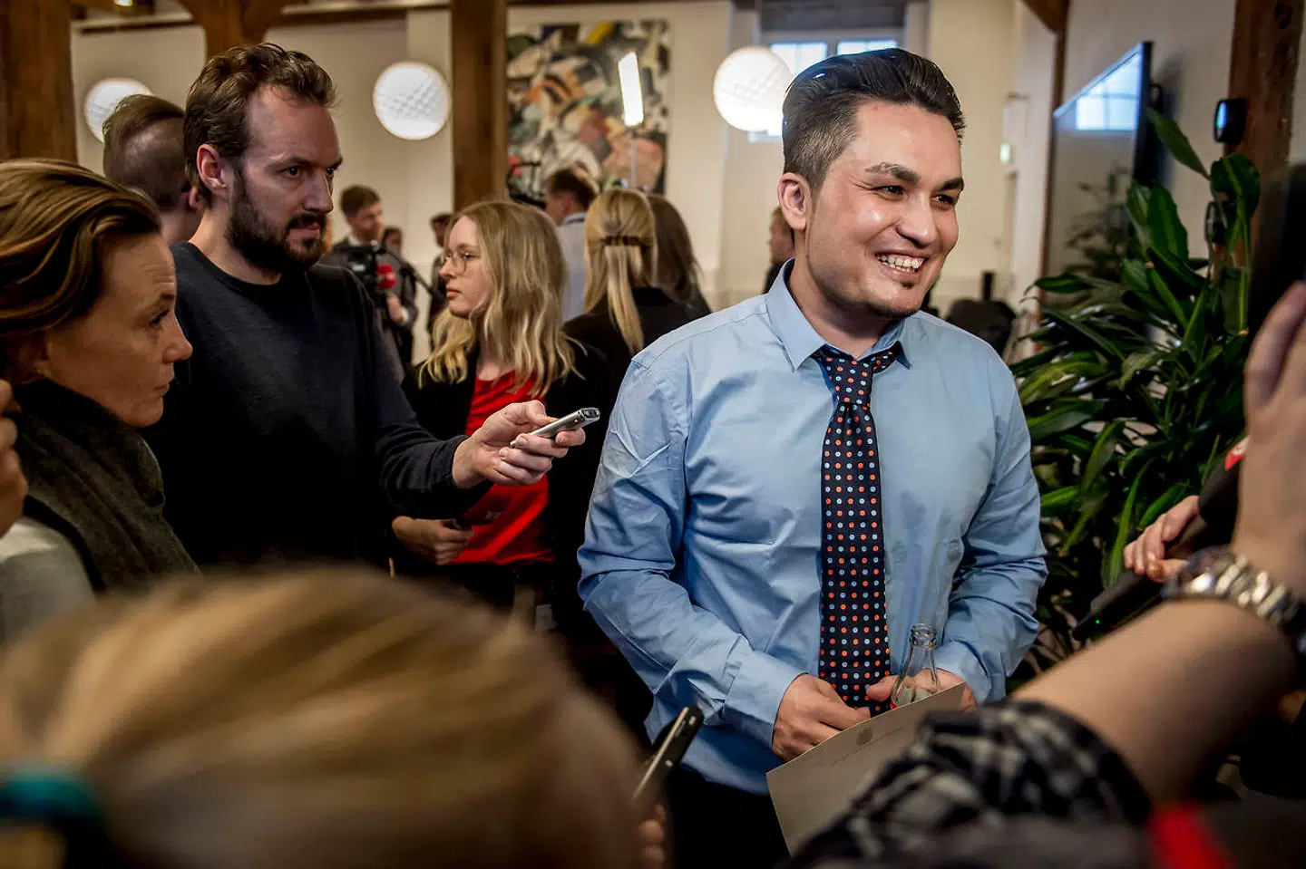 Sakandar Khan, nyklækket dansk statsborger.