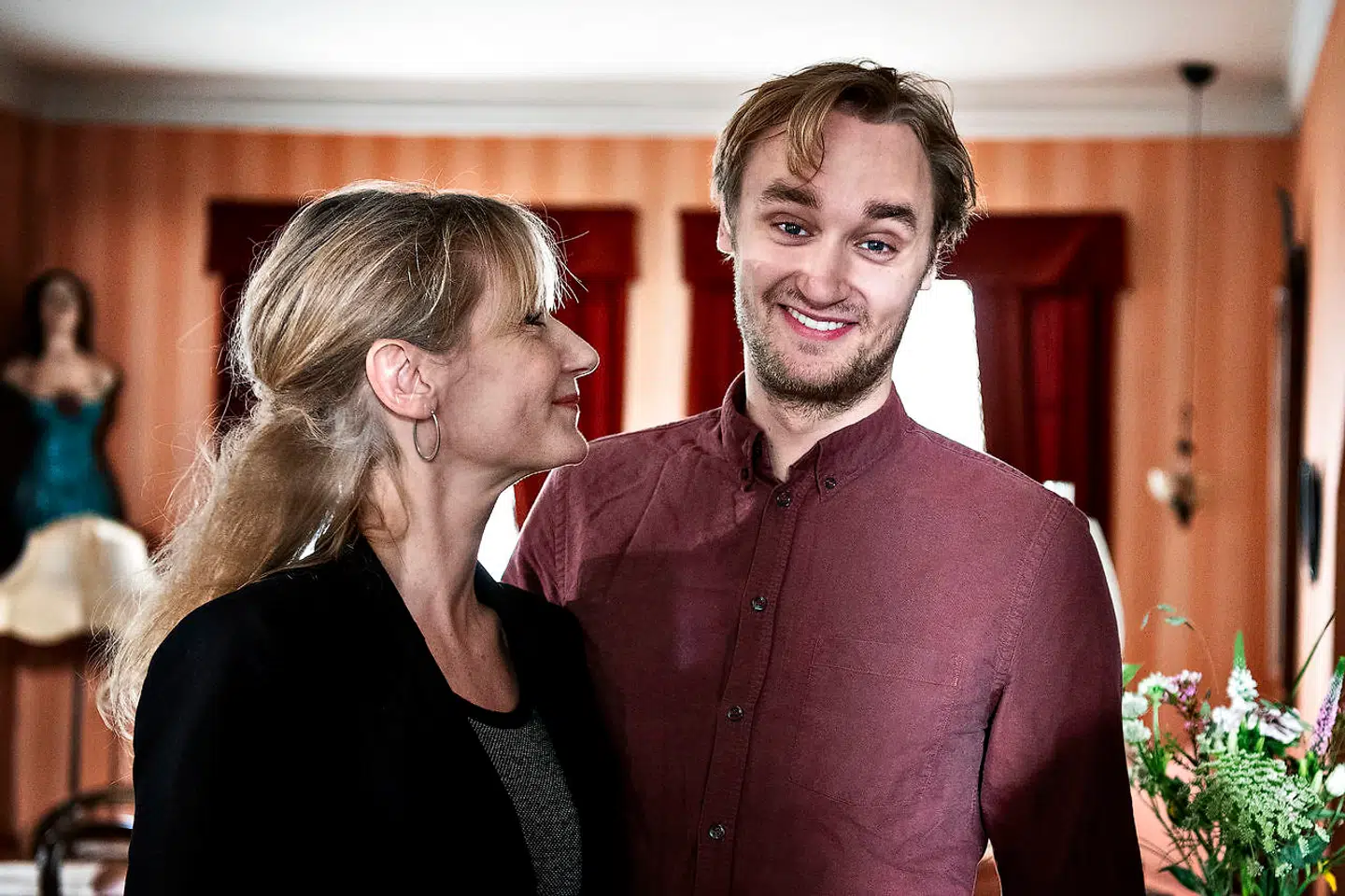 Pressemøde i forbindelse med lanceringen af TV2s tv-serie Badehotellet 5. sæson. Anette Støvelbæk og Lue Støvelbæk