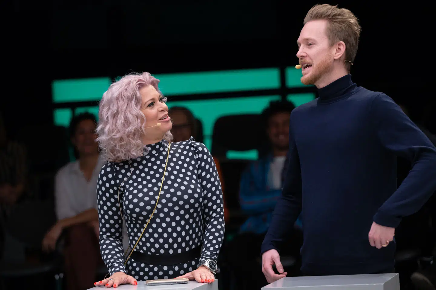 Sara Bro og Huxi Bach får hver sit talkshow, der begge bliver sendt på DR2 om søndagen. Foto: DR