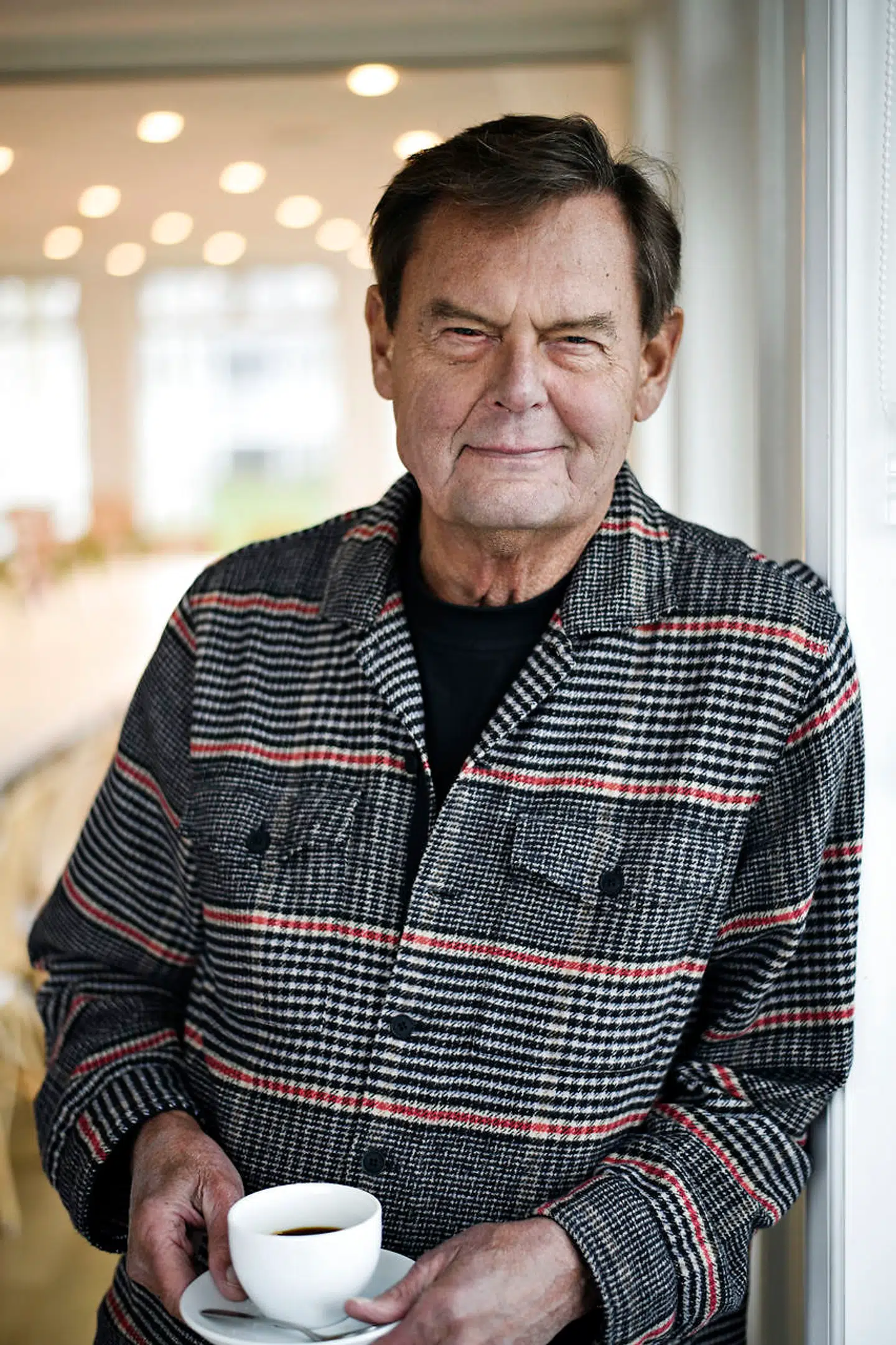 Skuespiller Ulf Pilgaard, da holdet bag Cirkusrevyen 2019 møder pressen i Klithuset i Dronningmølle søndag den 13. januar 2019.. (Foto: Philip Davali/Ritzau Scanpix)