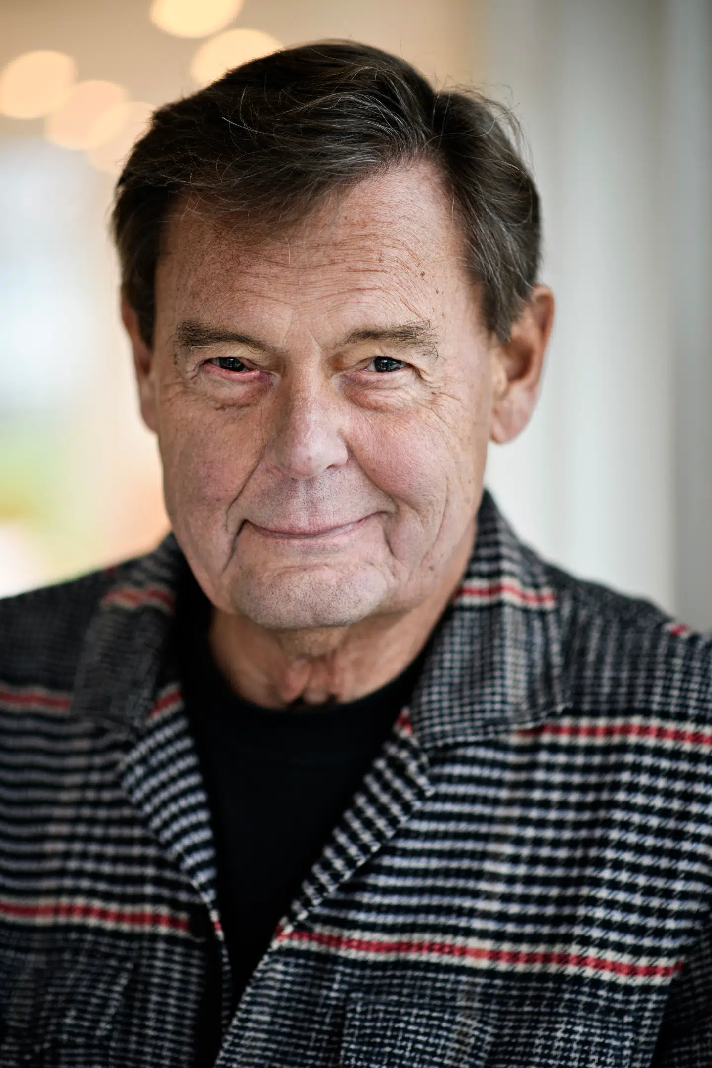 Skuespiller Ulf Pilgaard, da holdet bag Cirkusrevyen 2019 møder pressen i Klithuset i Dronningmølle søndag den 13. januar 2019.. (Foto: Philip Davali/Ritzau Scanpix)