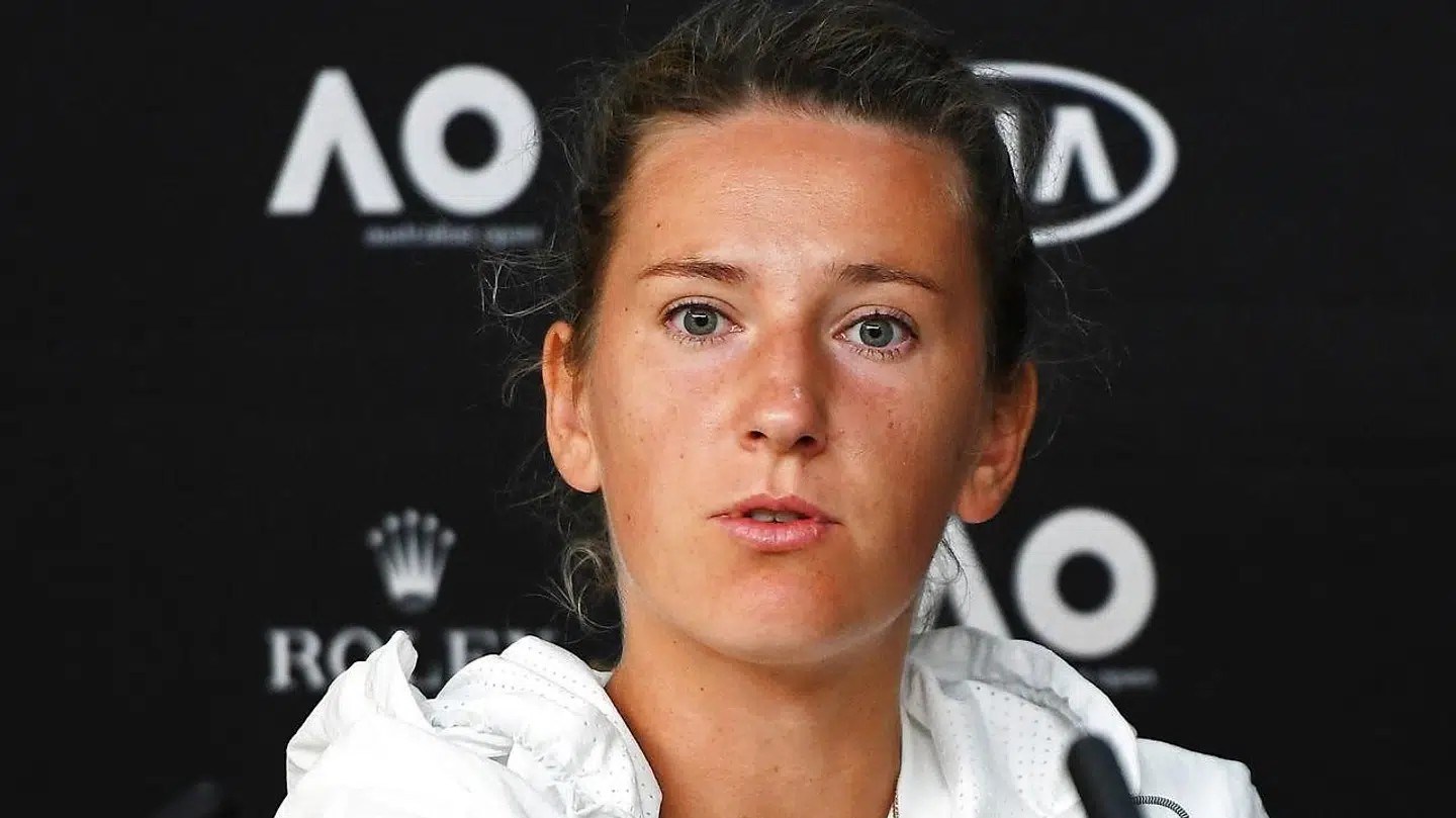 Victoria Azarenka var tydeligt skuffet efter nederlaget.
